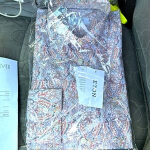 Eton botton down size 16 dress shirt